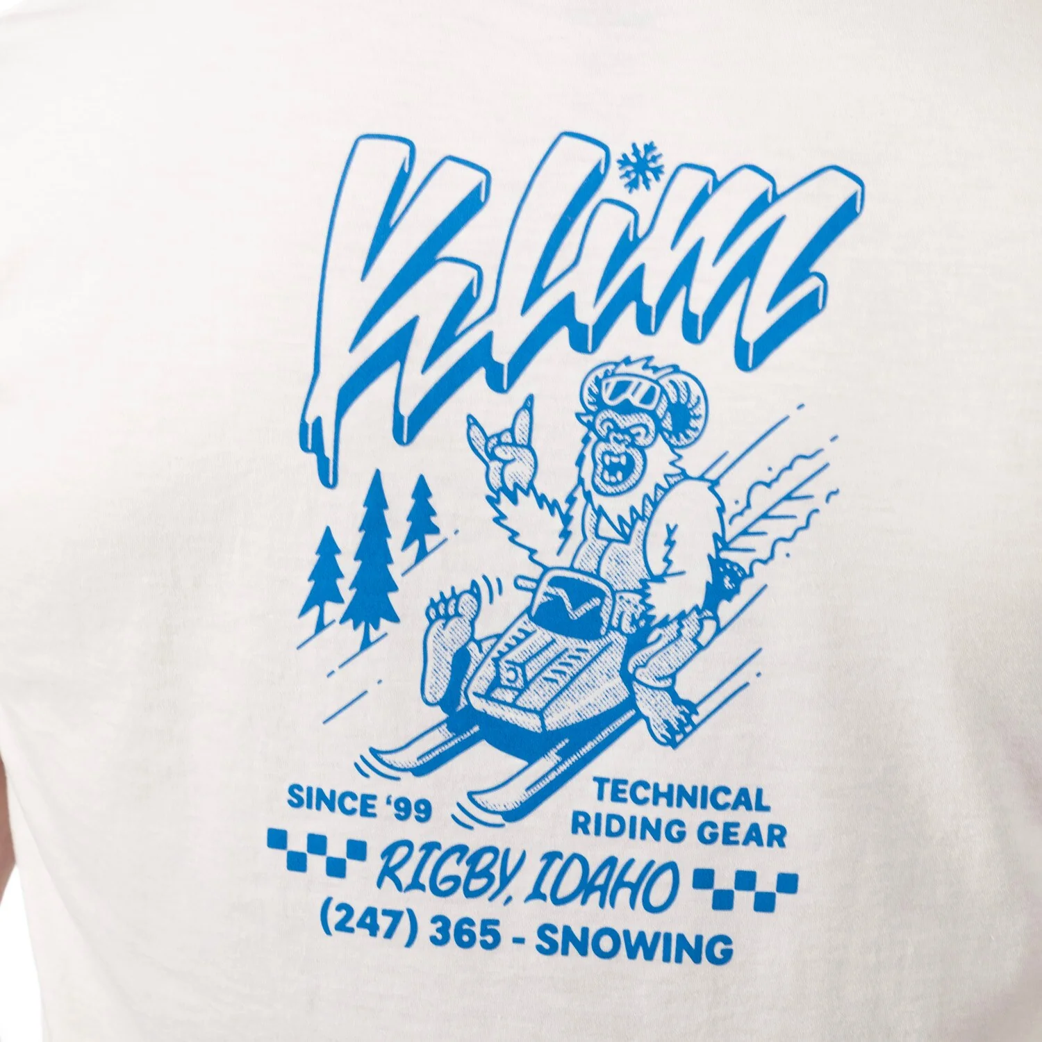 Klim Powabunga Tri-Blend Tee - Image 6