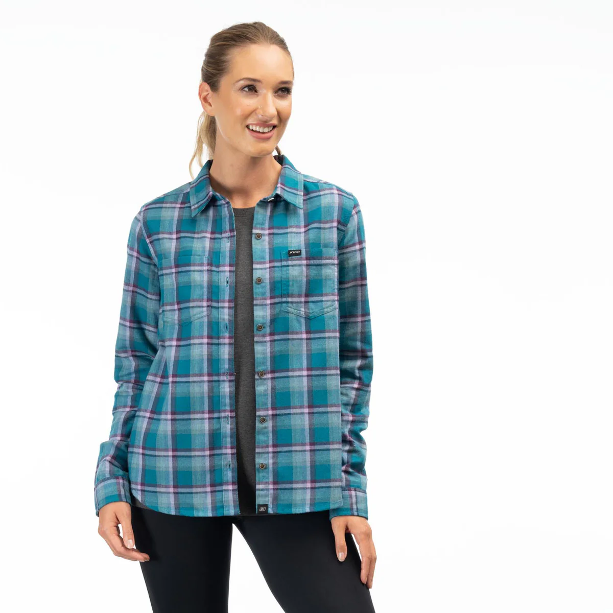 Klim Sunlight Trail Midweight Flannel Shirt - Image 3