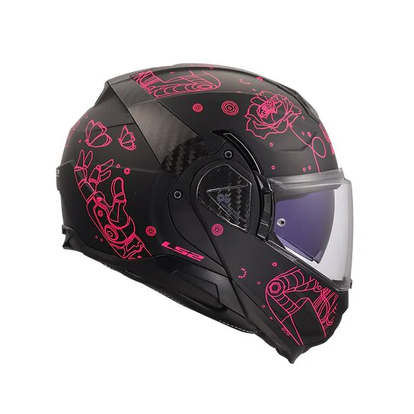 LS2 Advant II Sophia Modular Helmet - Image 4