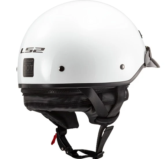 LS2 Bagger Solid Helmet - Image 4