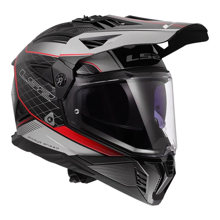 LS2 Blaze II 100th Meridian Adventure Helmet W/ SunShield