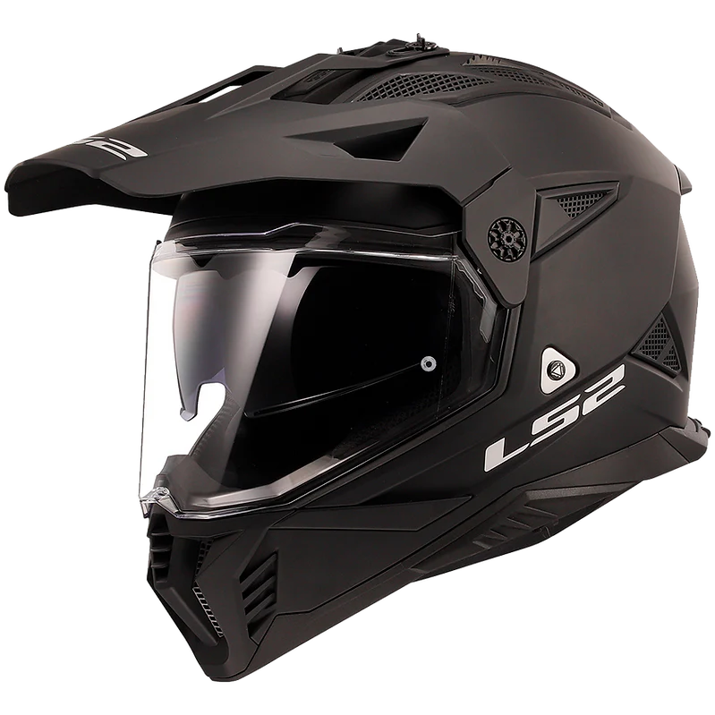 LS2 Blaze II Solid Adventure Helmet W/ SunShield