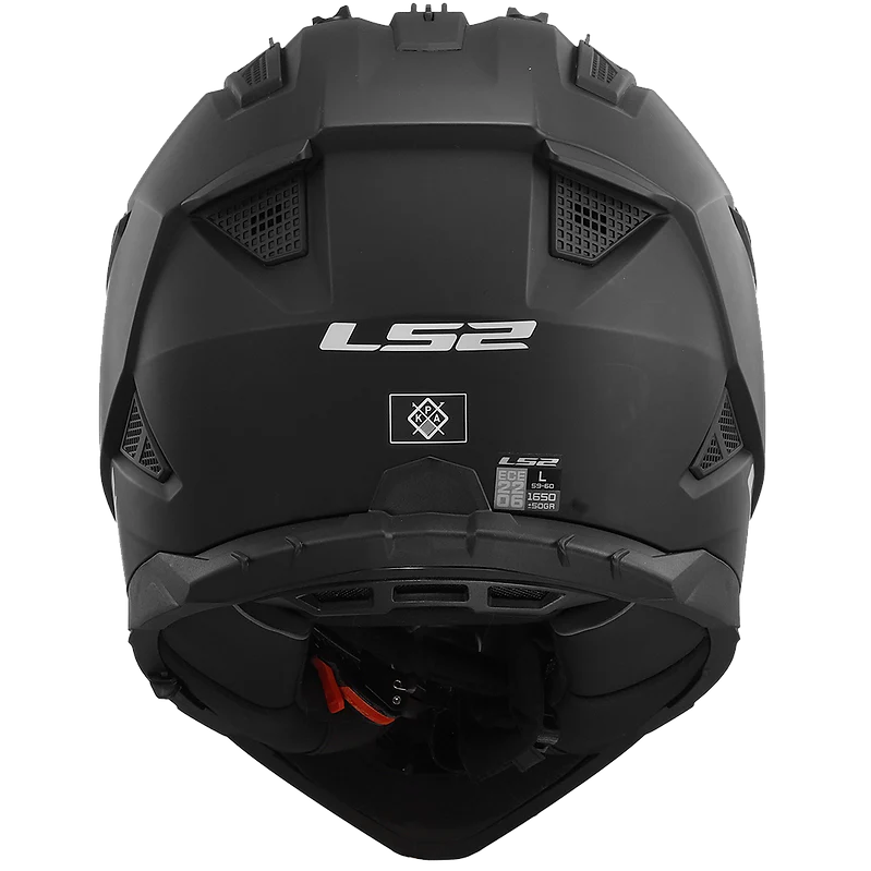 LS2 Blaze II Solid Adventure Helmet W/ SunShield - Image 3