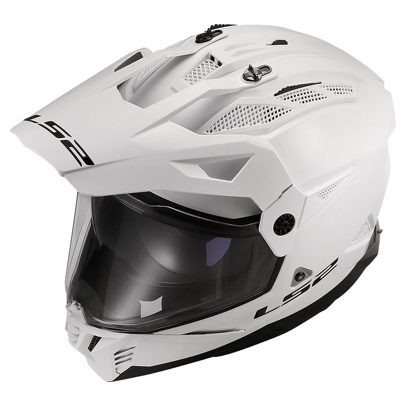 LS2 Blaze II Solid Adventure Helmet W/ SunShield - Image 6