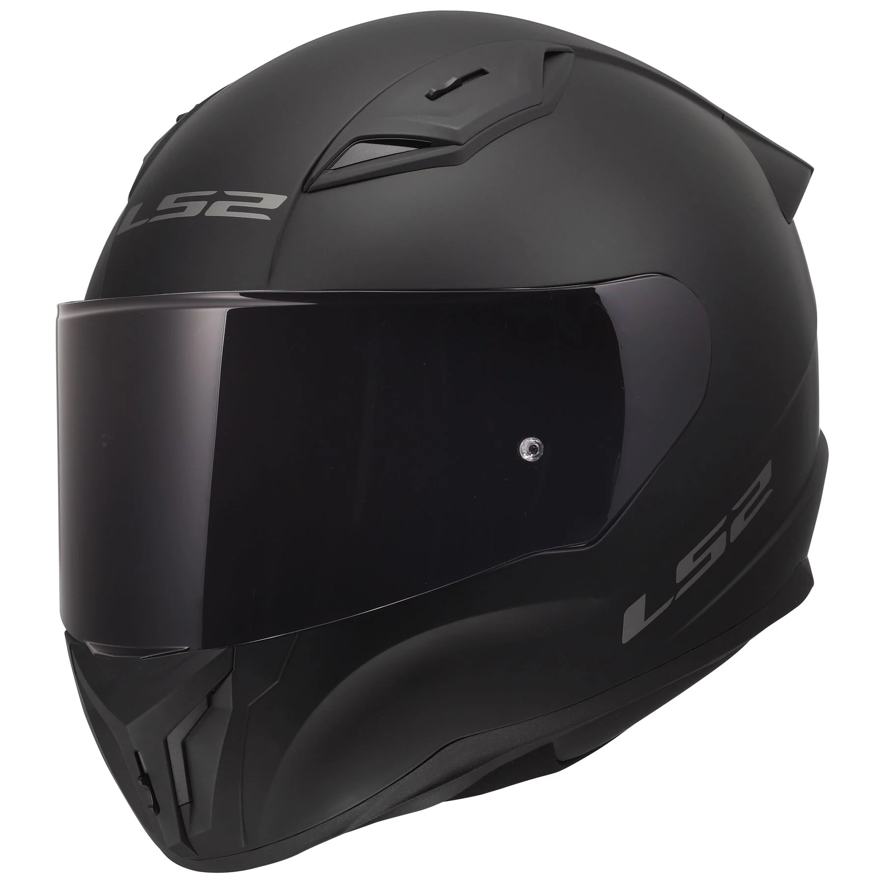 LS2 Centric Solid Helmet W/ Dark Smoke Shield