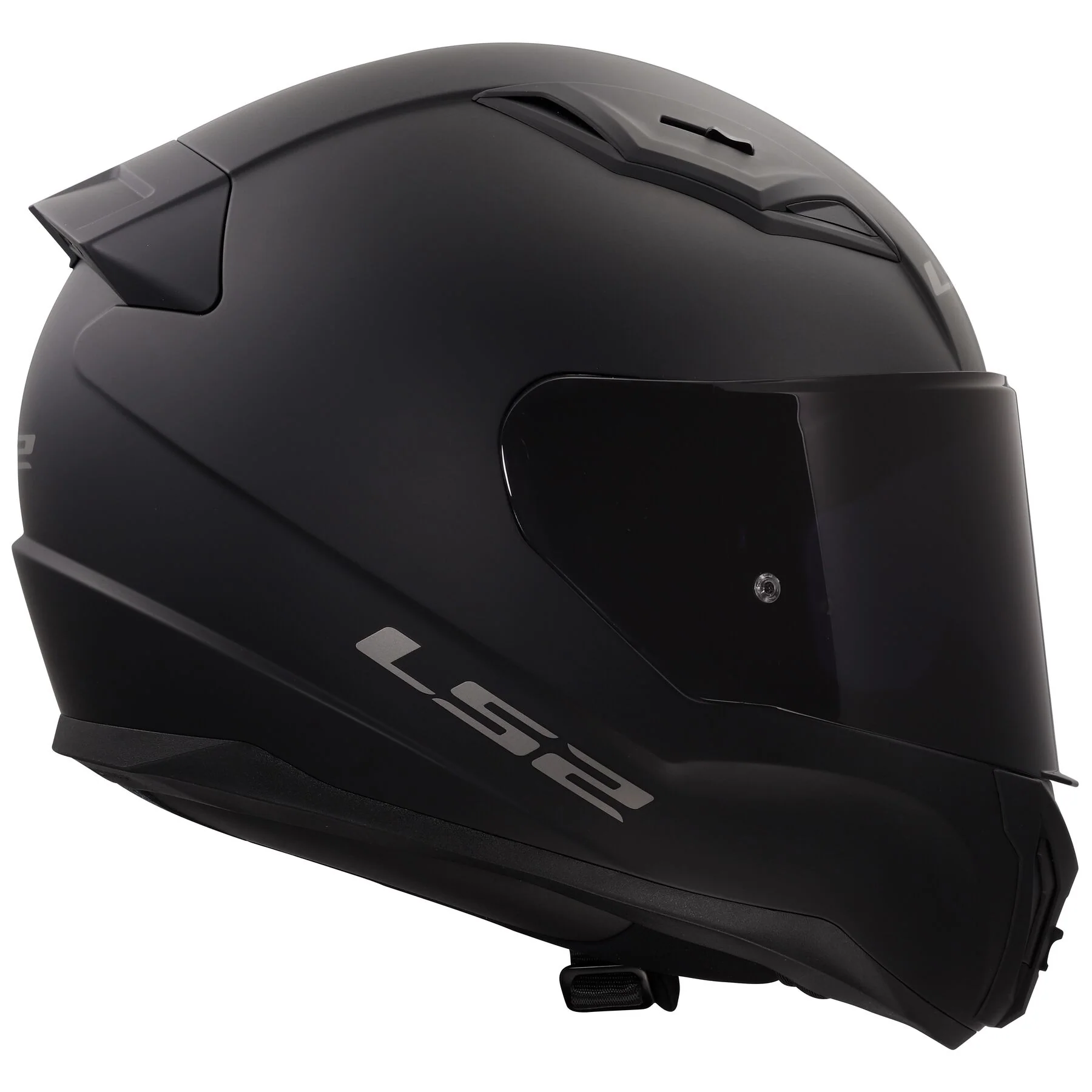 LS2 Centric Solid Helmet W/ Dark Smoke Shield - Image 2