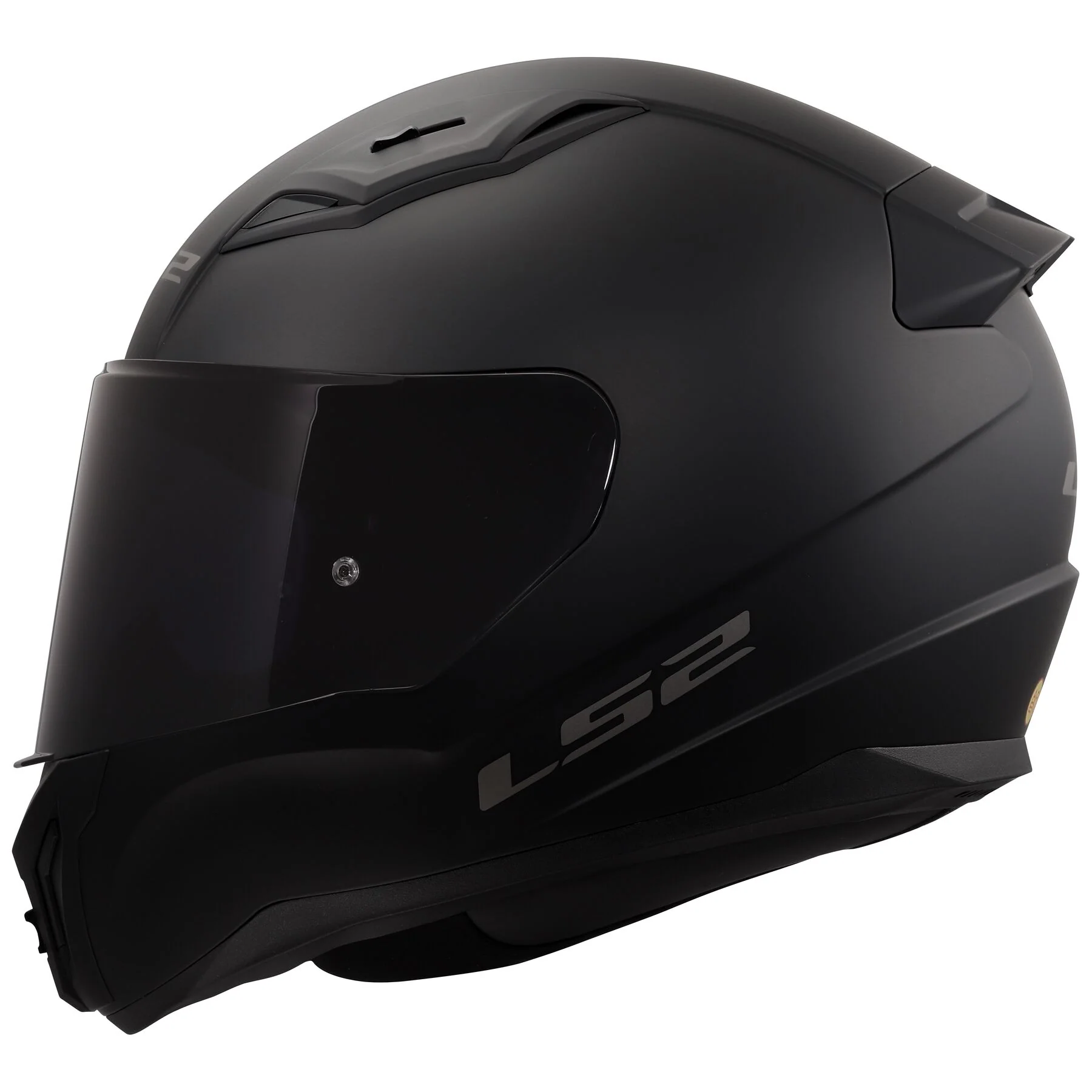 LS2 Centric Solid Helmet W/ Dark Smoke Shield - Image 3