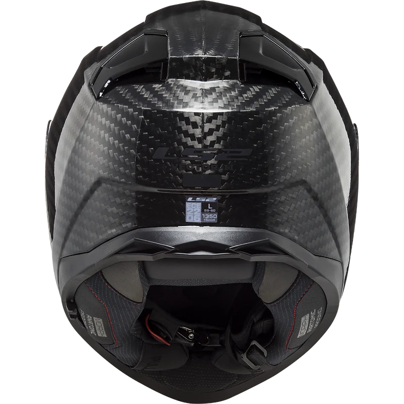 LS2 Citation II Carbon Solid Helmet - Image 5
