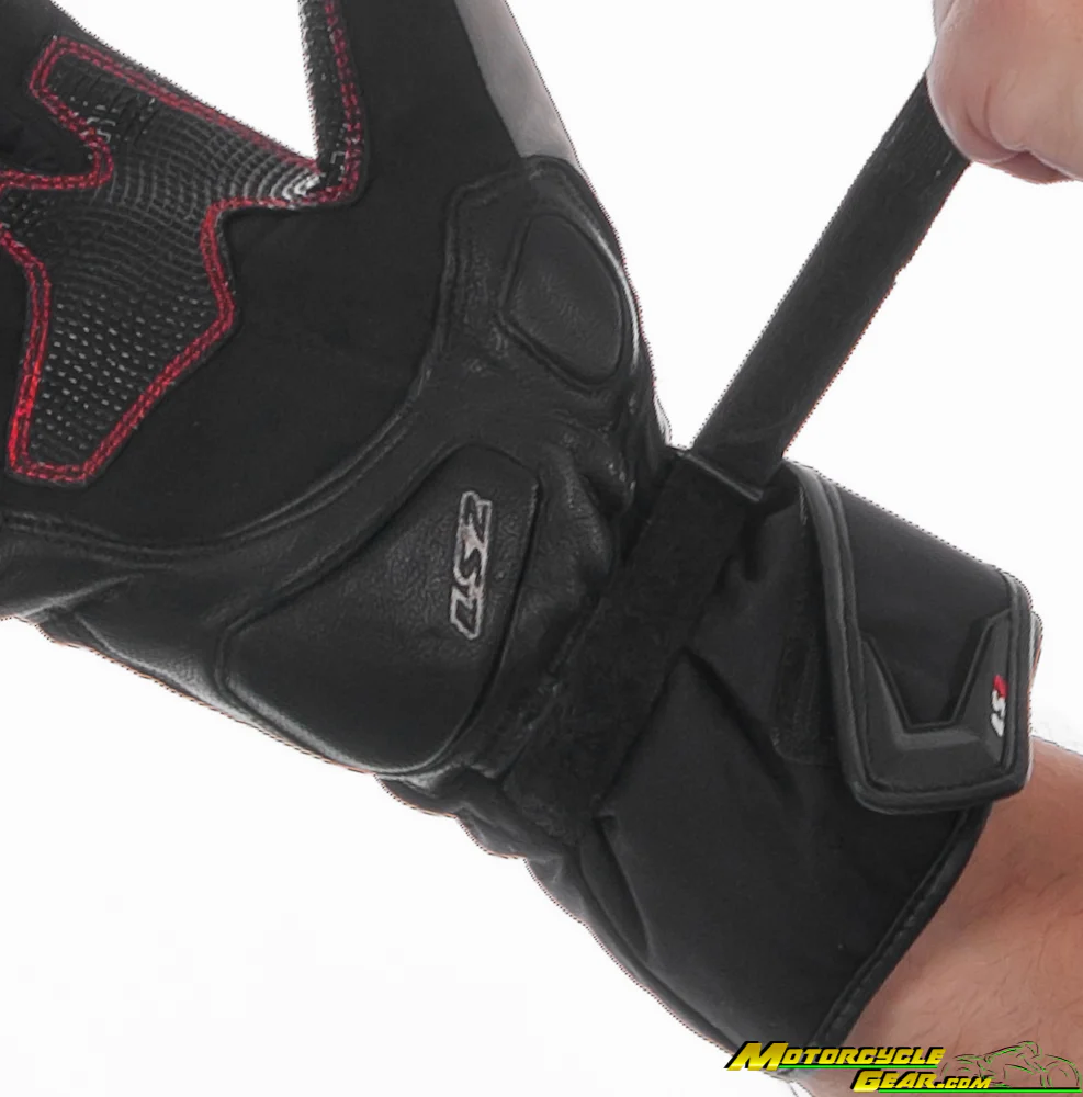 LS2 Frost Touring Gloves ~ Medium Only - Image 8