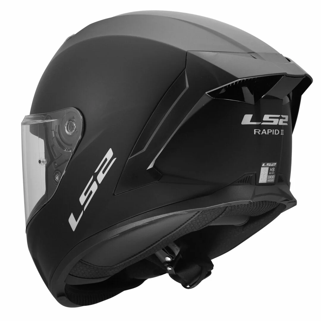 LS2 Rapid III Solid Helmet - Image 7