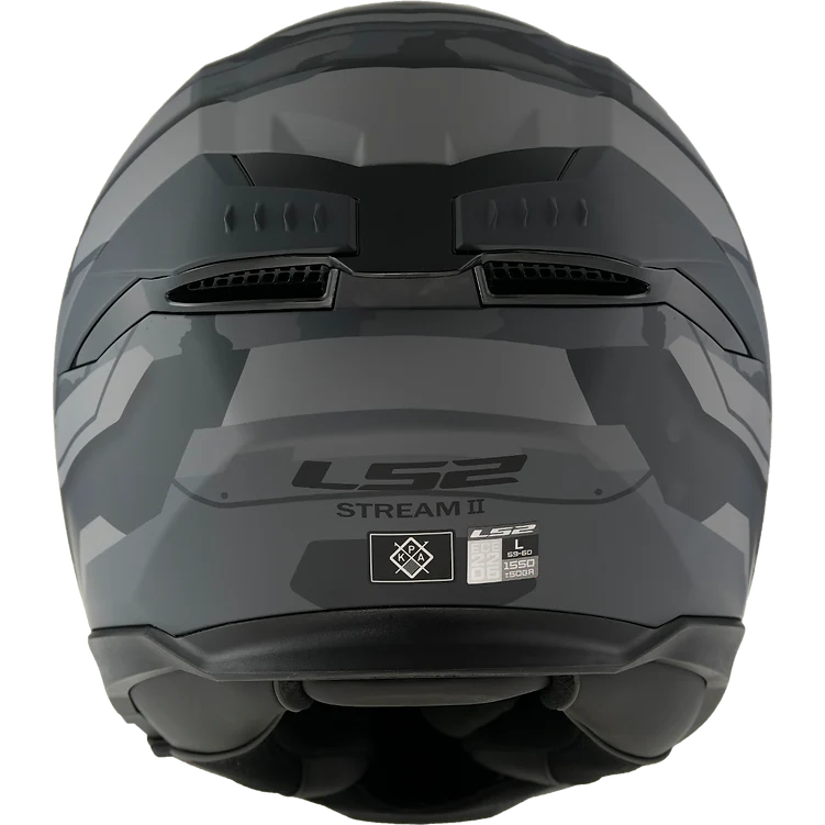 LS2 Stream II Shadow Helmet - Image 4