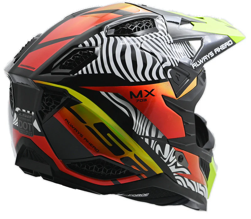 LS2 X Force Fan MX Helmet - Image 3