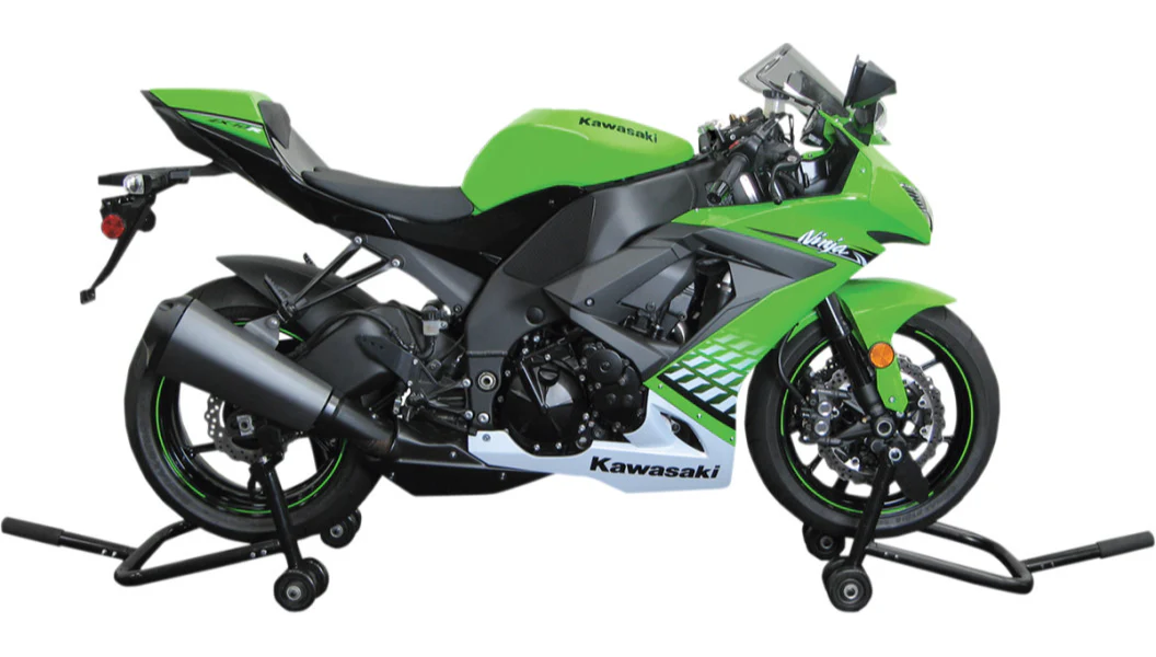 Motorsport Products Front Sport Bike Stand ~ 4101-0277; Black, Size One Size (BLKOS)