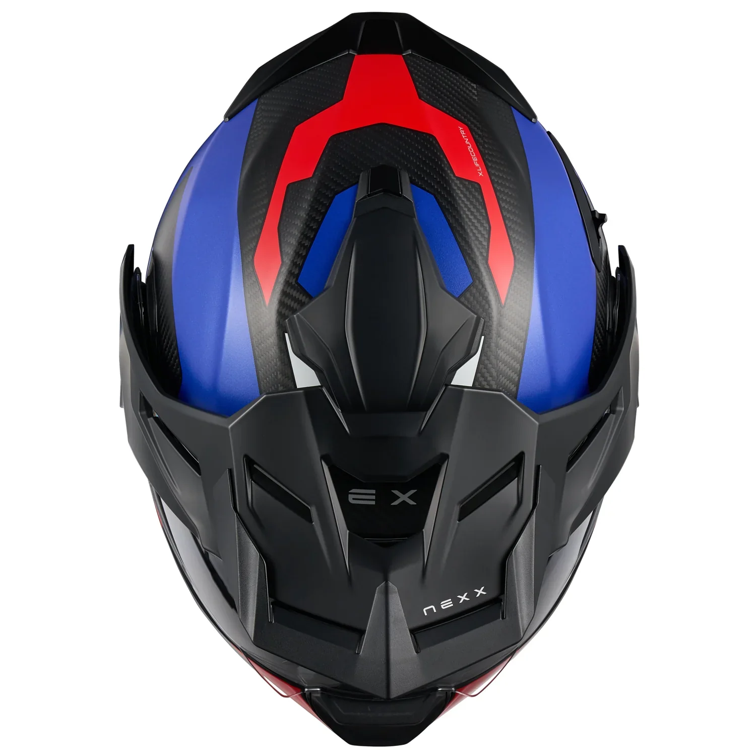 NEXX X.Lifecountry Terra Carbon Modular Adventure Touring Helmet - Image 6