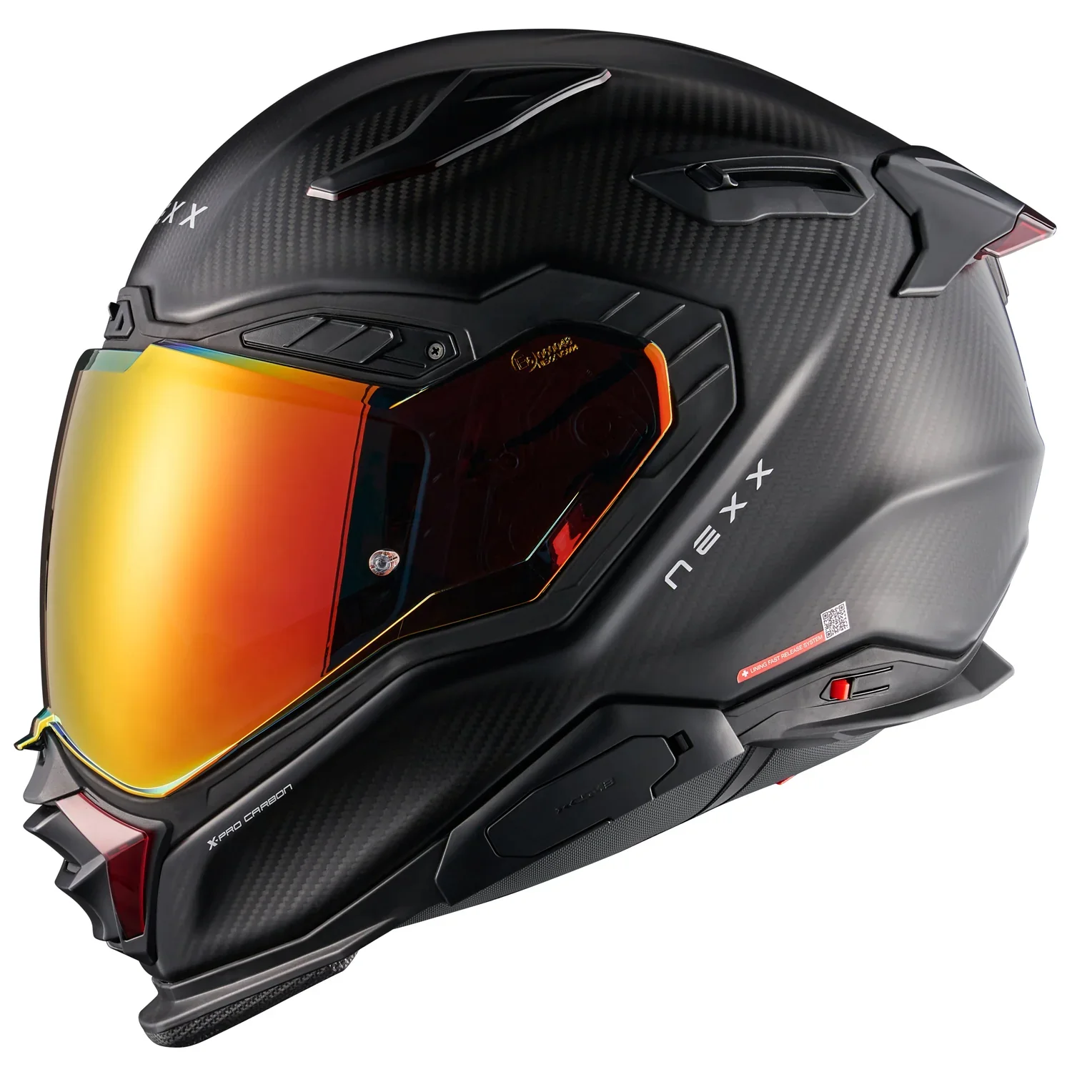 NEXX X.WST 3 Zero Pro Carbon Helmet - Image 8