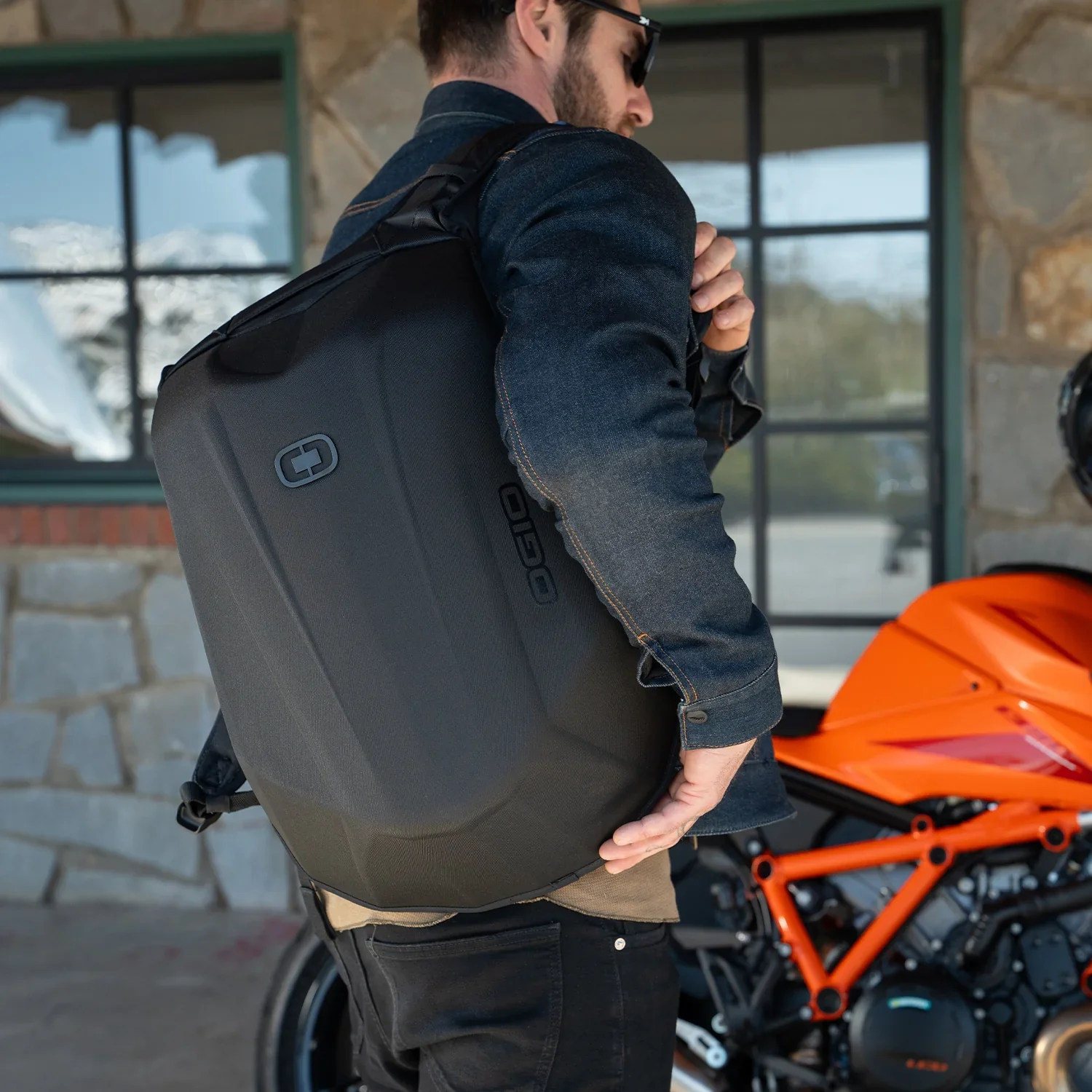 OGIO No Drag Mach 1 Motorcycle Backpack - Image 6