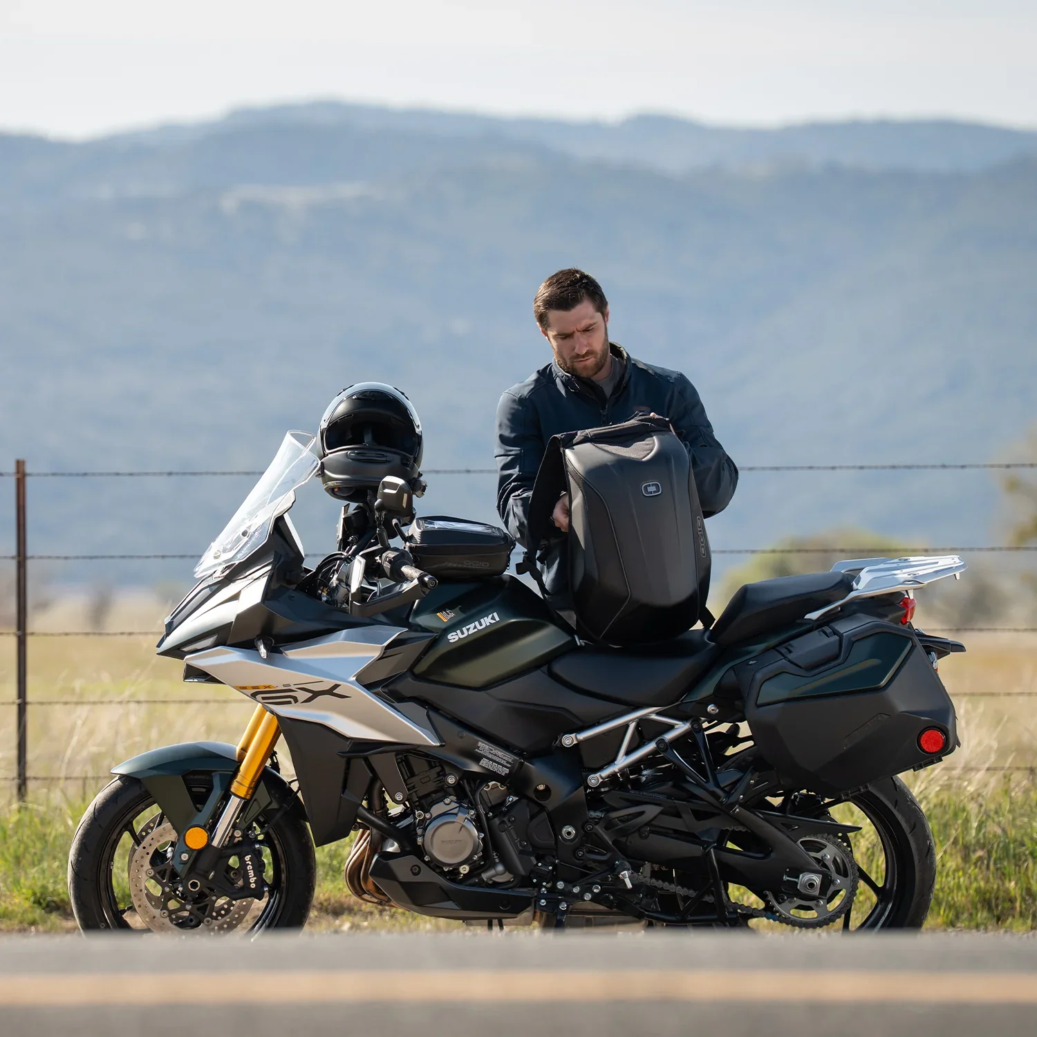 OGIO No Drag Mach 3 Motorcycle Backpack - Image 8