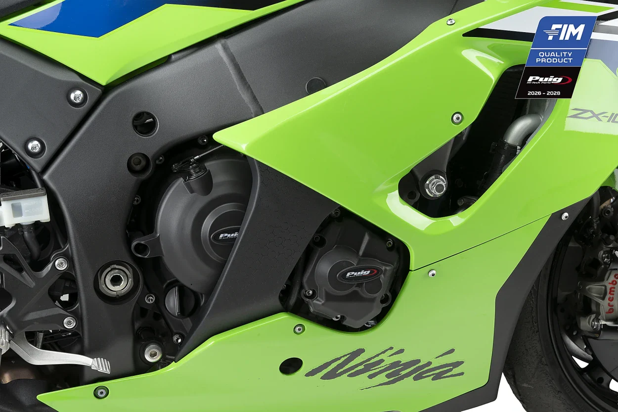 Puig Engine Cover Kawasaki ZX10R / ZX10RR 2011-2025 - Image 3