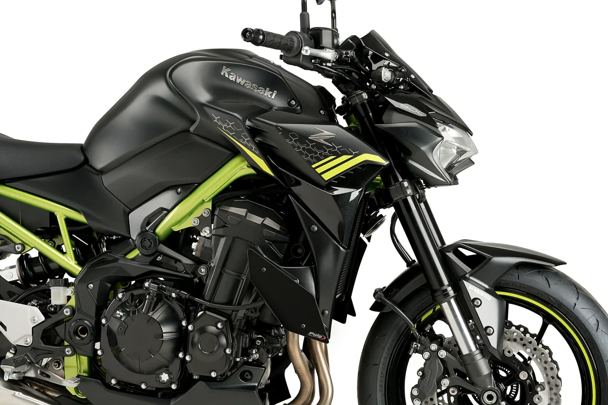 Puig Naked Side Spoilers Kawasaki Z900 2020-2024 - Image 2