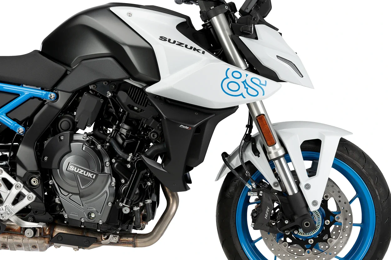 Puig Naked Side Spoilers Suzuki GSX8S 2023-2025 - Image 5