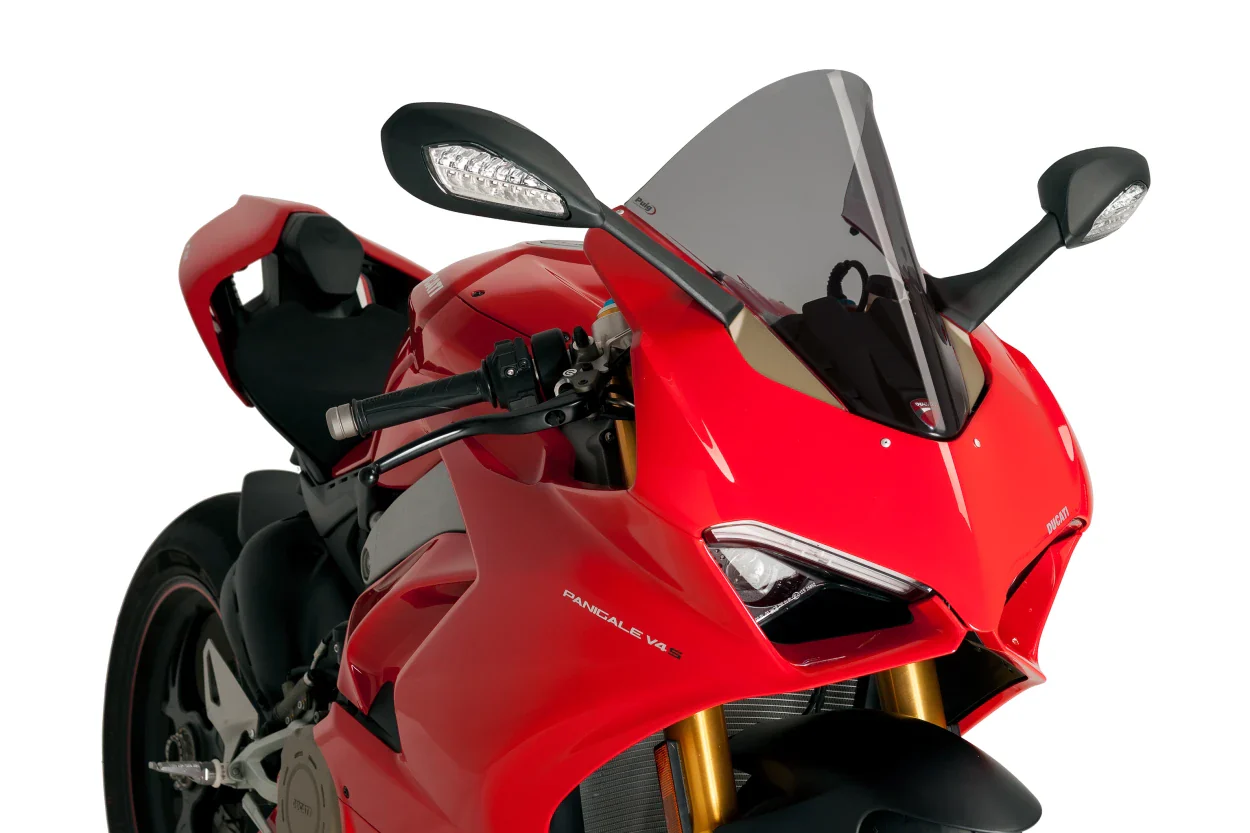 Puig R-Racer Windscreen Ducati Panigale V4 / V4S / V4SP / V4R 2020-2024 - Image 8