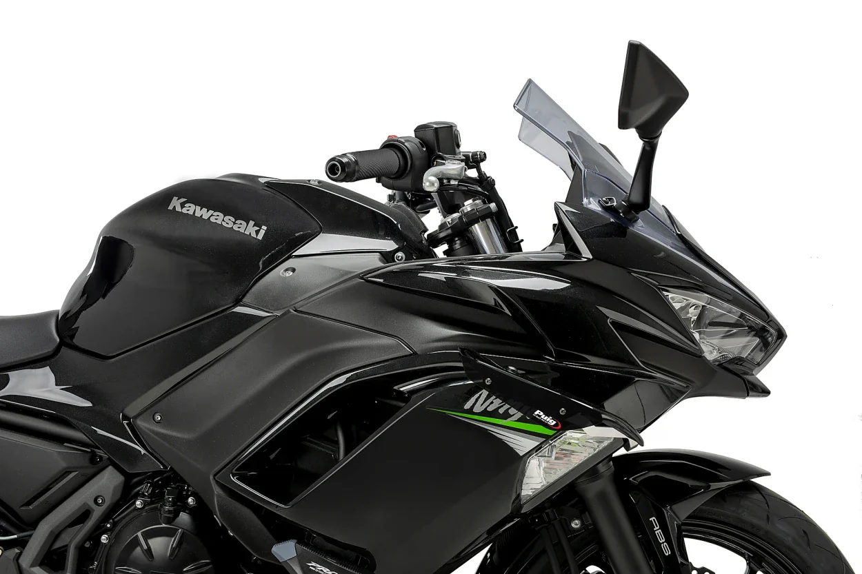 Puig Sport Side Spoilers Kawasaki Ninja 650 2020-2026 - Image 2