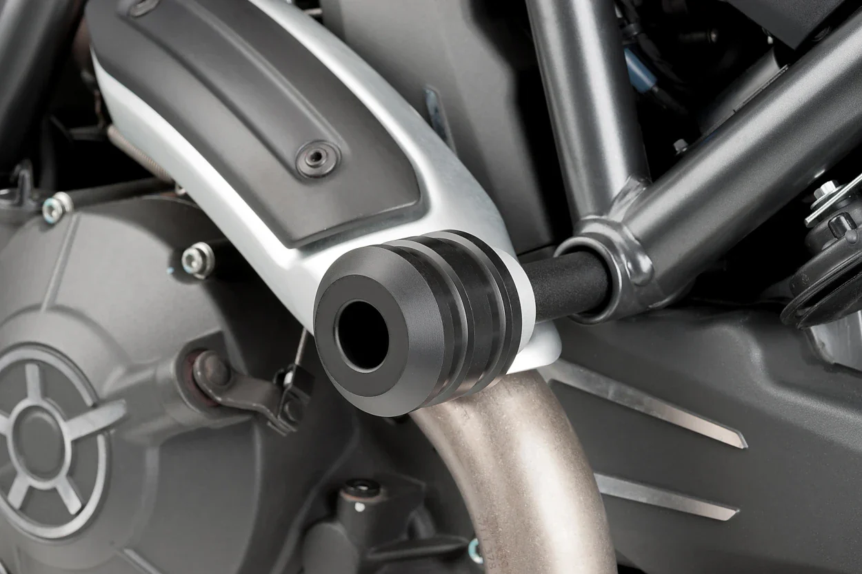 Puig Vintage Frame Sliders Ducati Scrambler 2015-2025 - Image 2