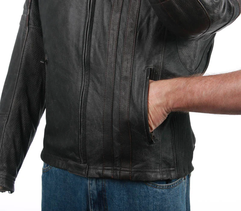 Scorpion 1909 Leather Jacket - Image 5