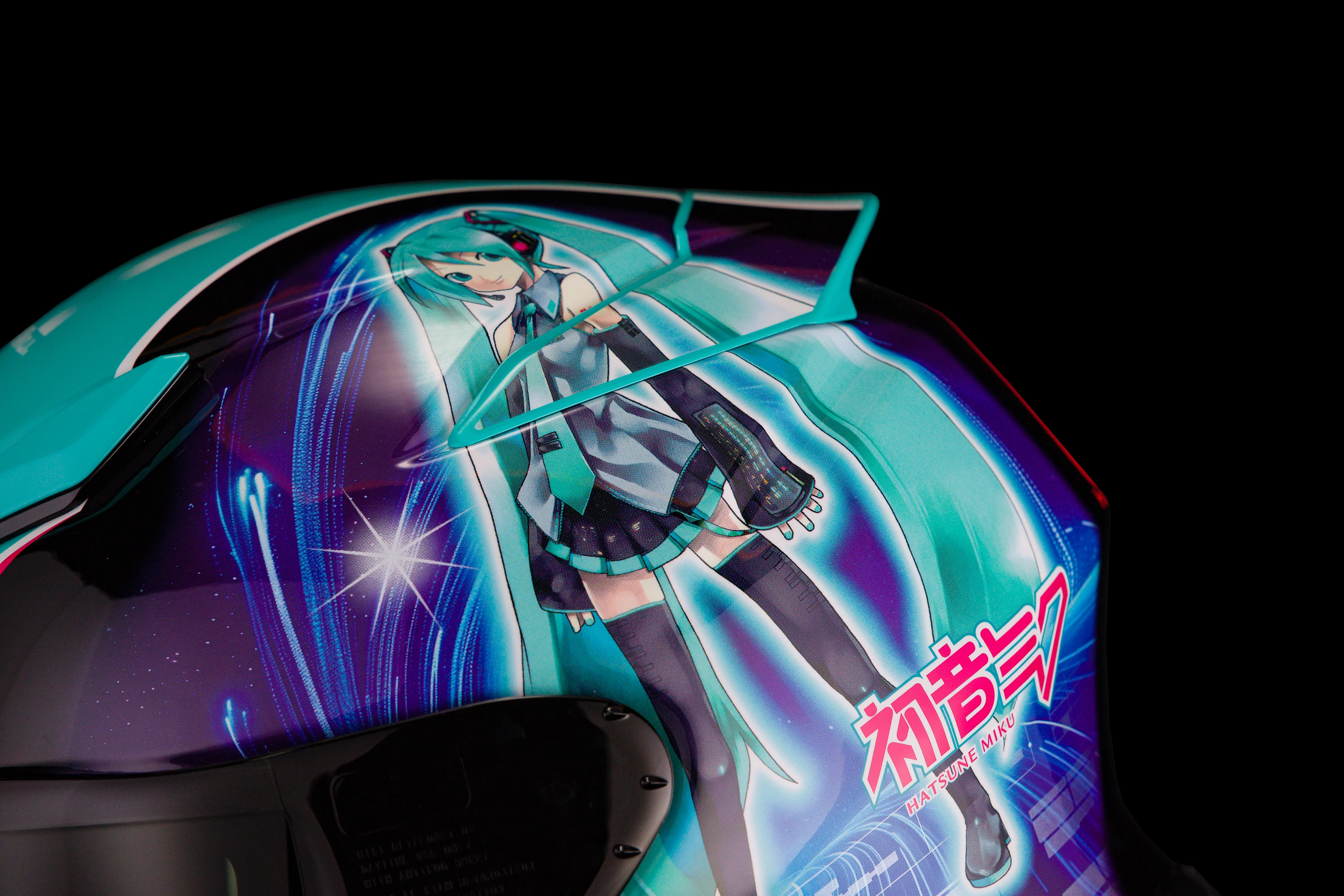 Shoei RF-1400 Hatsune Miku Helmet ~ Small Or XL Only - Image 10