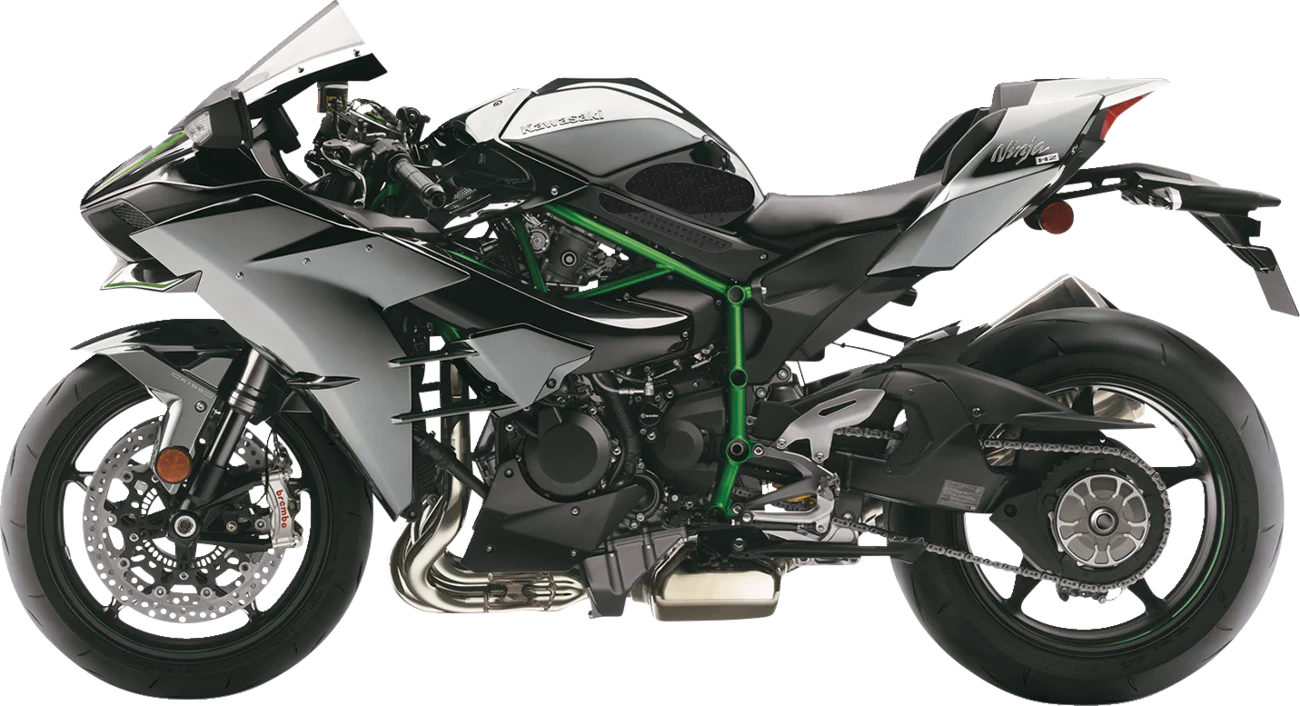Stompgrip Volcano Tank Pad Kawasaki H2 / H2R 2015-2022 - Image 3