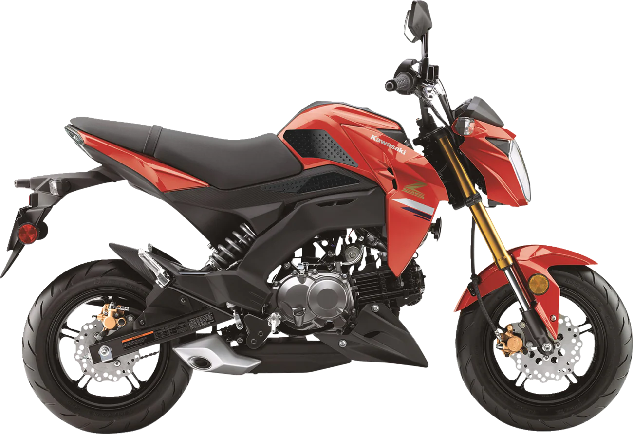 Stompgrip Volcano Tank Pad Kawasaki Z125 Pro 2017-2025 - Image 4