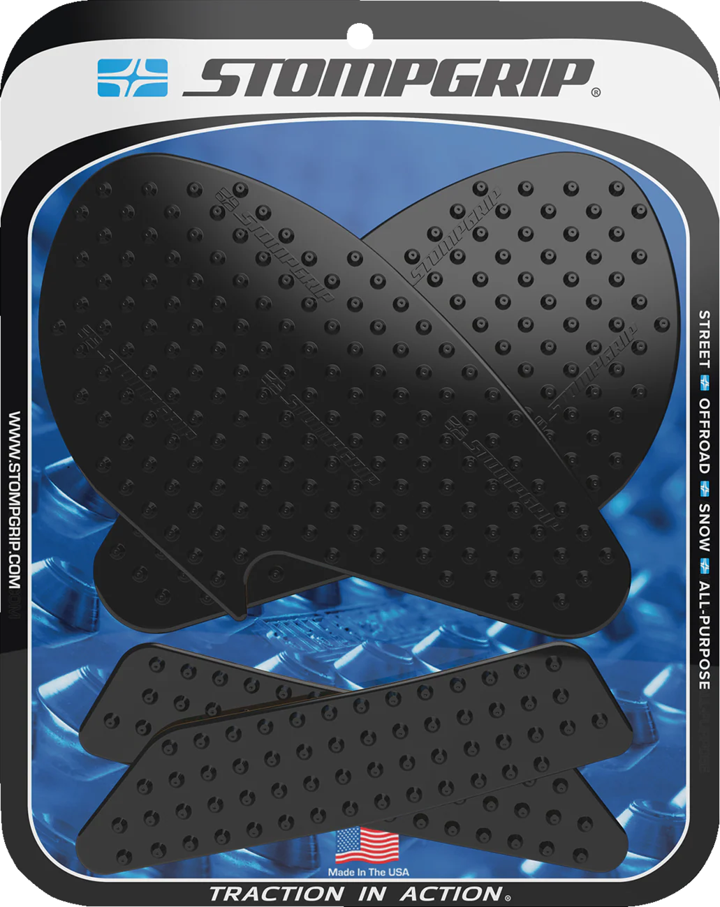 Stompgrip Volcano Tank Pad Yamha R3 2019-2025
