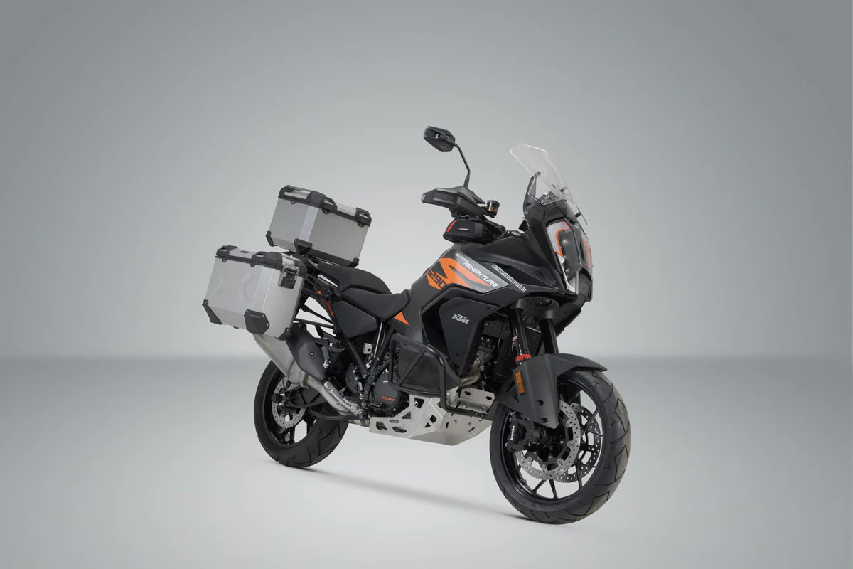 SW-Motech Adventure Luggage set for KTM Models ~ ADV.04.835.75000/S; Silver , Size Fits KTM 1290 Super Adventure 2021. (SLVK21) - Image 3