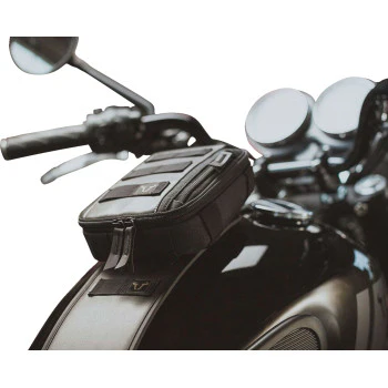 SW-Motech Legend Gear Tank Strap Set for Triumph (04-) with LA3 Smartphone Bag - Image 3