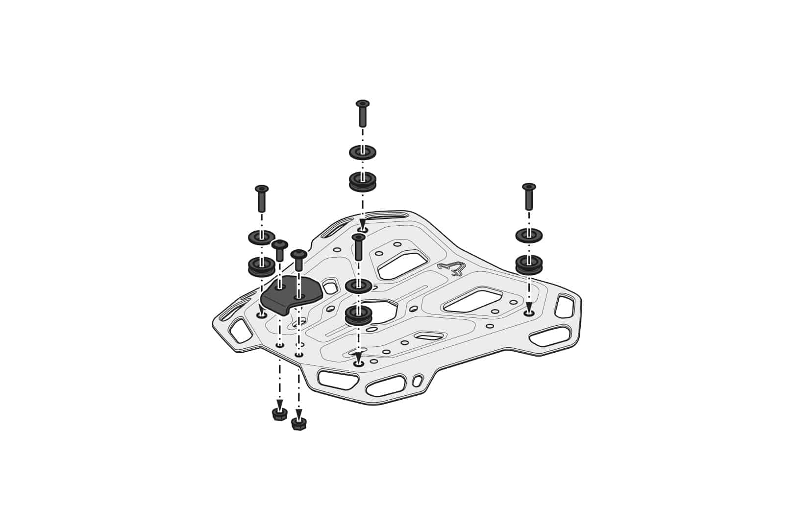 SW-Motech TRAX ADV Top Case System - Honda XL750R Transalp '24 - Image 5