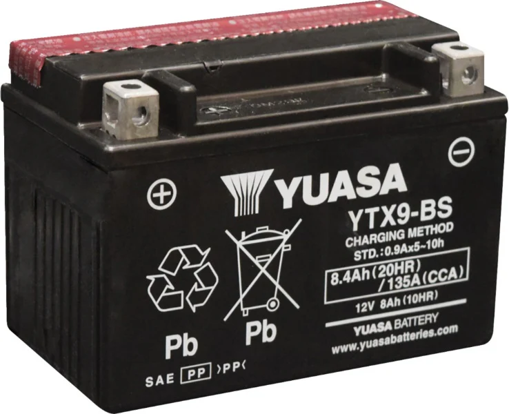 Yuasa YTX9-BS AGM Battery