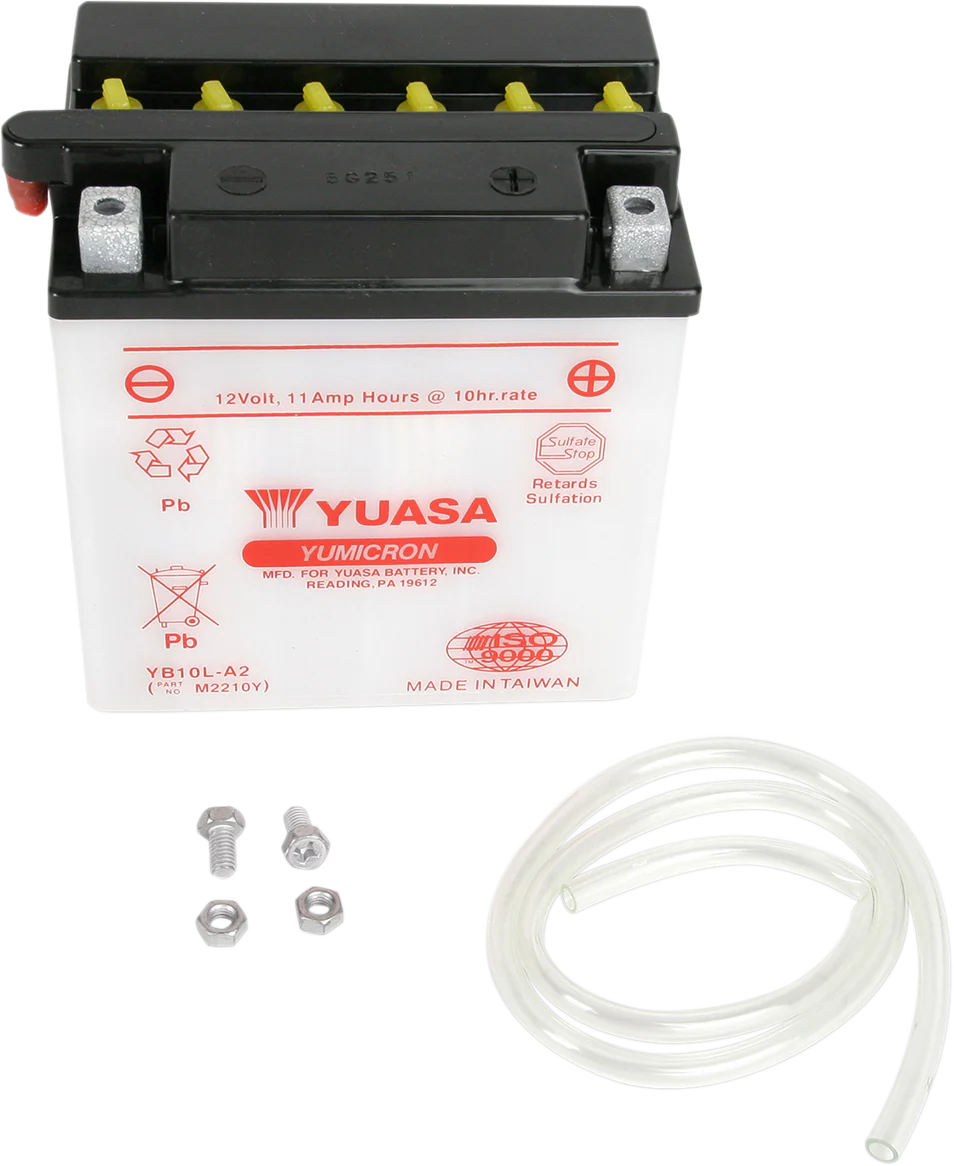 Yuasa YB10L-A2 Yumicron Conventional Battery