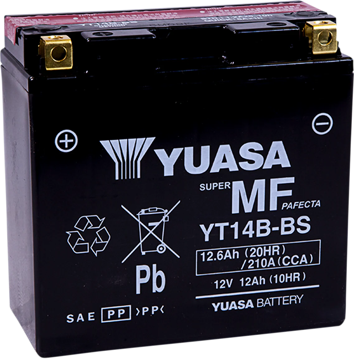 Yuasa YT14B-BS AGM Battery