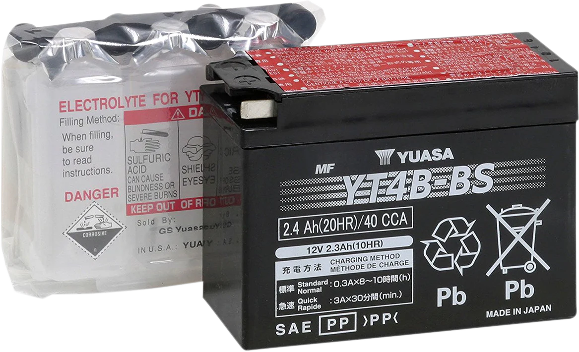 Yuasa YT4B-BS AGM Battery