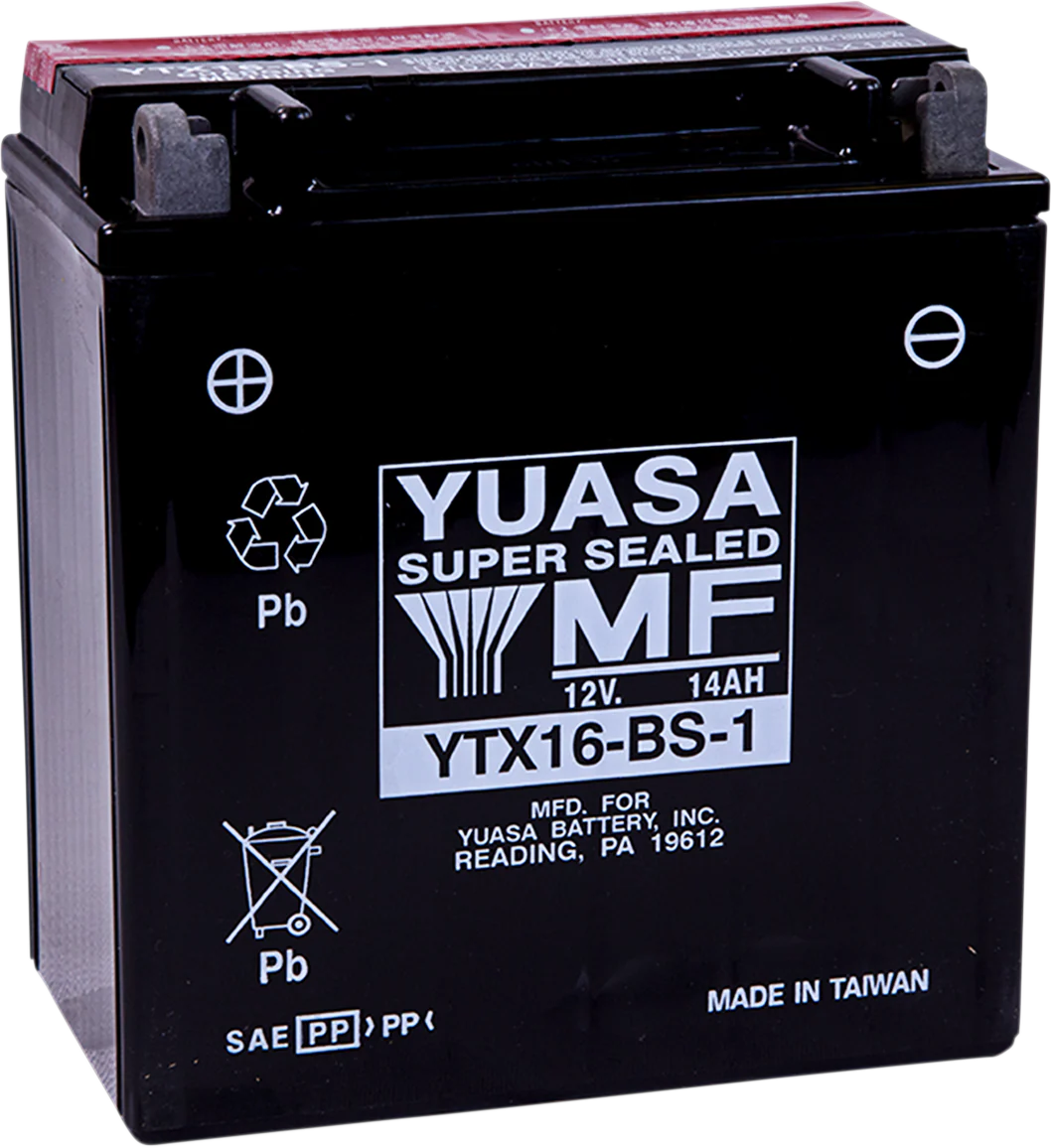 Yuasa YTX16-BS-1 AGM Battery