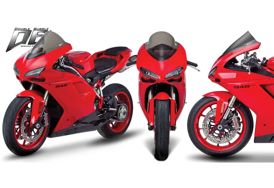 Zero Gravity Double Bubble Windscreen Ducati 848 / 1098 / 1198 - Image 4