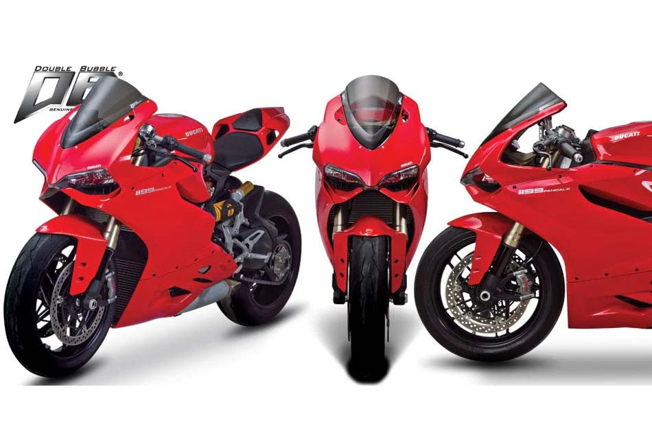 Zero Gravity Double Bubble Windscreen Ducati 899 / 1199 Panigale - Image 2