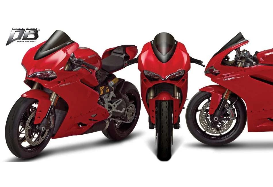 Zero Gravity Double Bubble Windscreen Ducati 959 / 1299 Panigale - Image 2