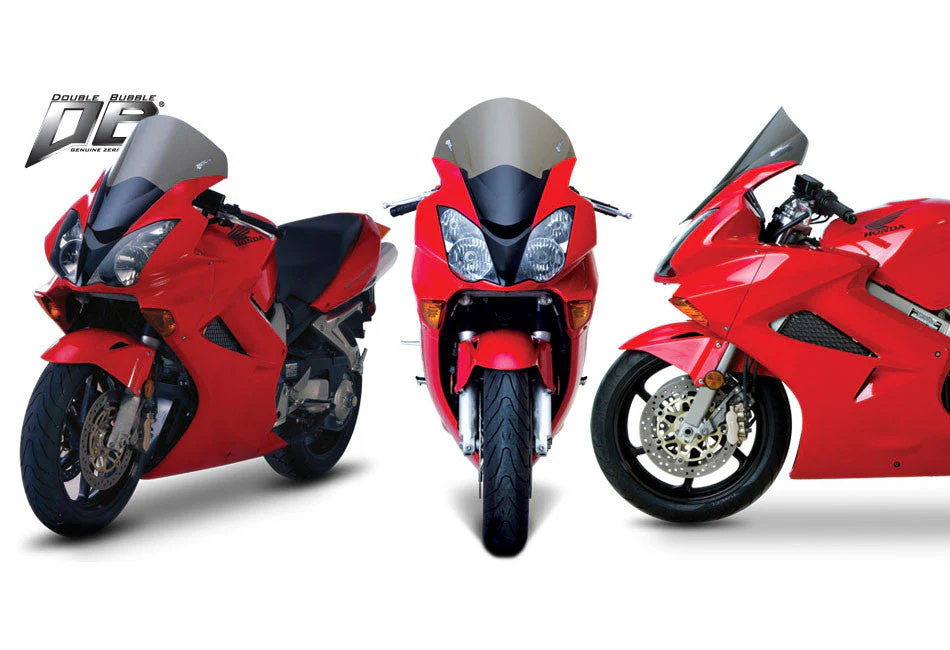 Zero Gravity Double Bubble Windscreen Honda VFR800 2002-2009 - Image 2