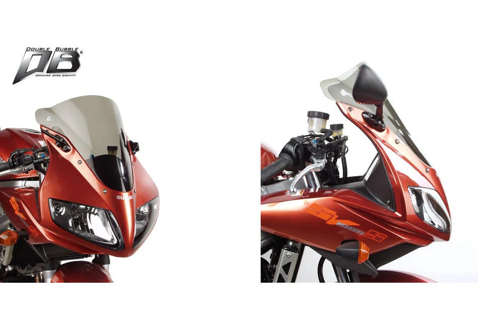 Zero Gravity Double Bubble Windscreen Suzuki SV650S / SV1000S 2003-2009 - Image 4